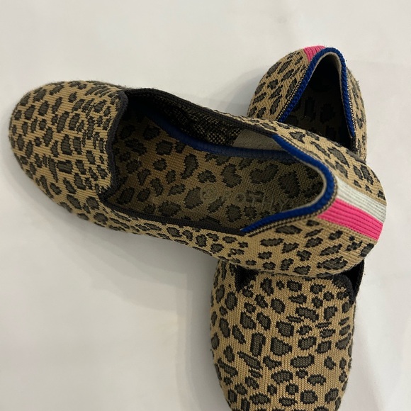 Rothy's Tan Leopard Pattern Slip-Ons - Picture 4 of 4